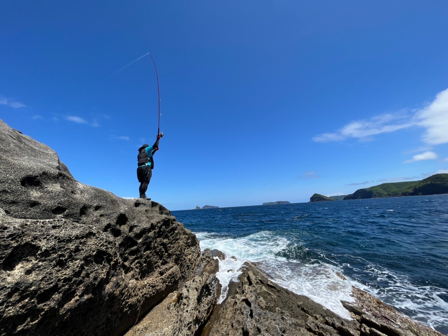 隠岐の磯から 撃投 ショアジギング Fishing Trip Rcc 中国放送
